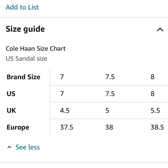 🤎Cole Haan🤎Finley Grand Sandal, size 7.5, Python Multi Print - Picture 11 of 17